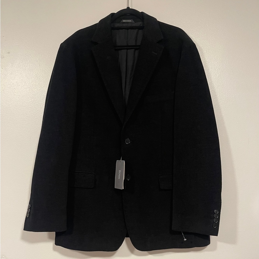 BOSS Men’s Pasolini-W Blazer Black 42R